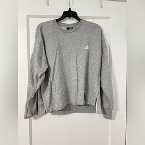 Adidas gray crewneck
